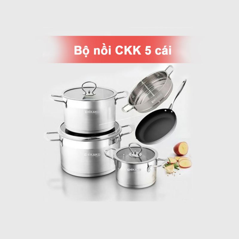 Nồi Chikako 5 cái