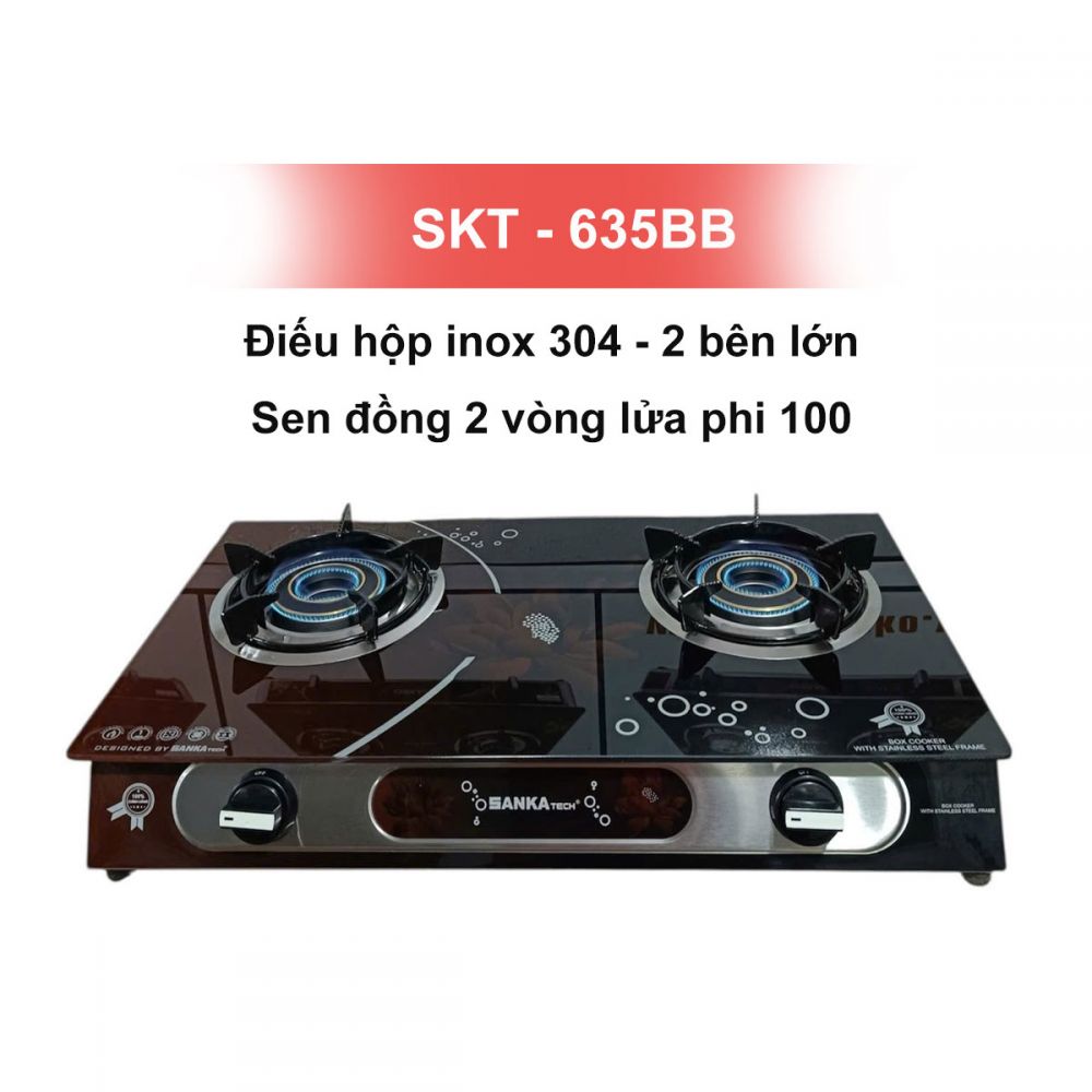 Bếp gas đôi SKT - 635BB